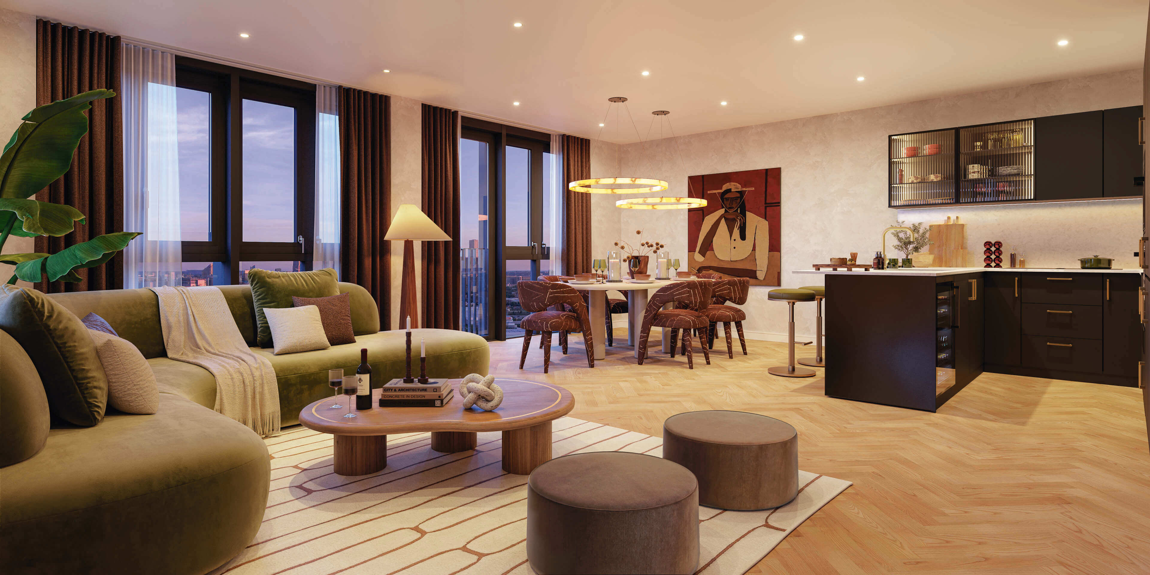 TwelveTrees Park – The Redwood Penthouse Collection