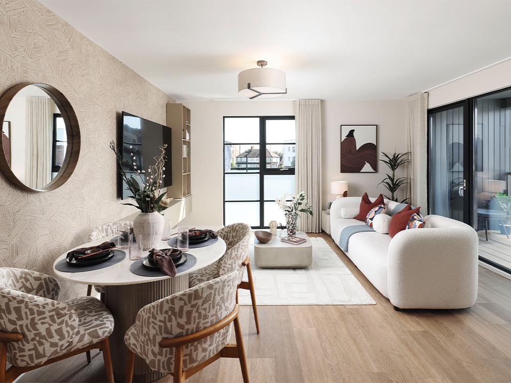 Sterling Place｜西南倫敦花園社區 1–3 房住宅